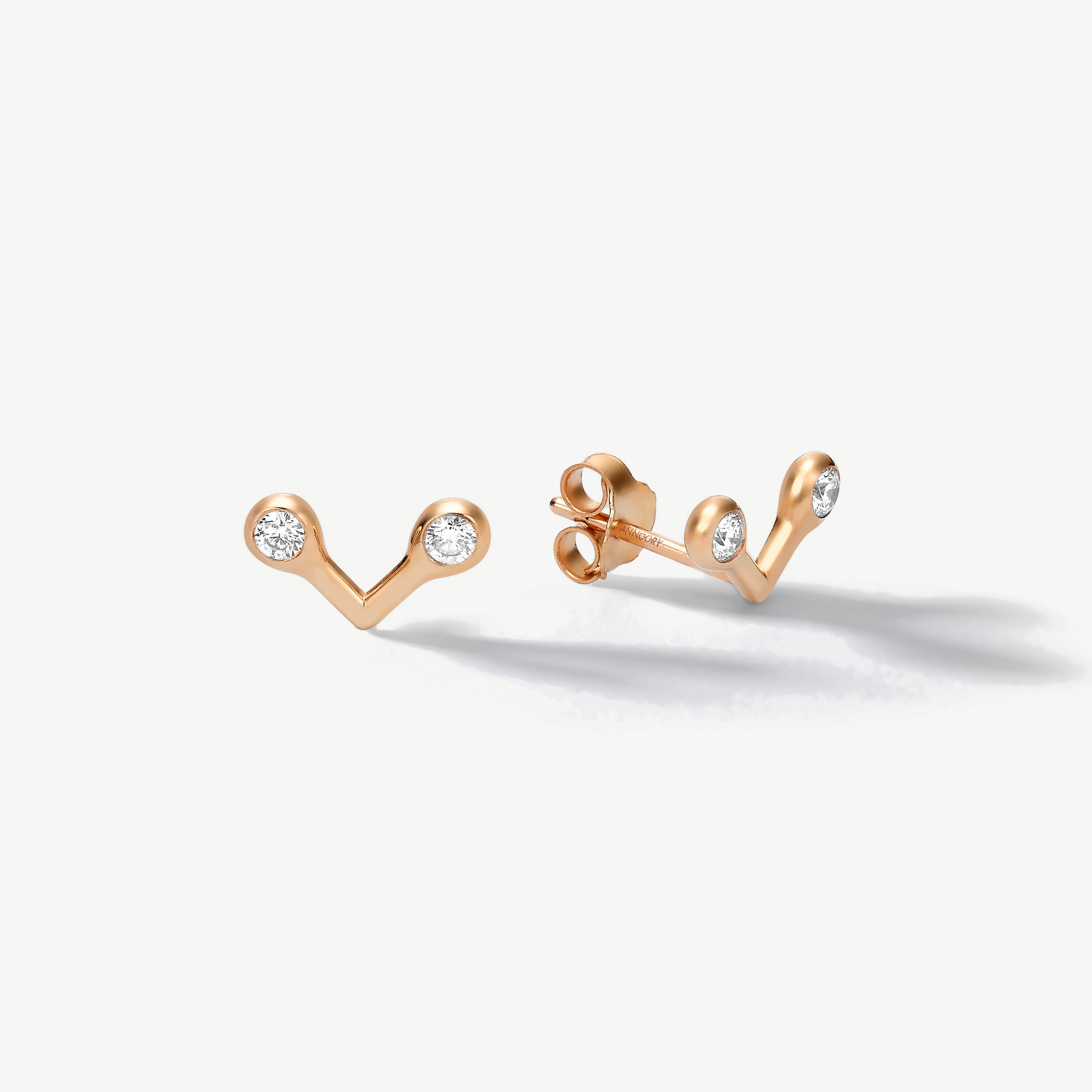 Half The Story Diamond Earrings