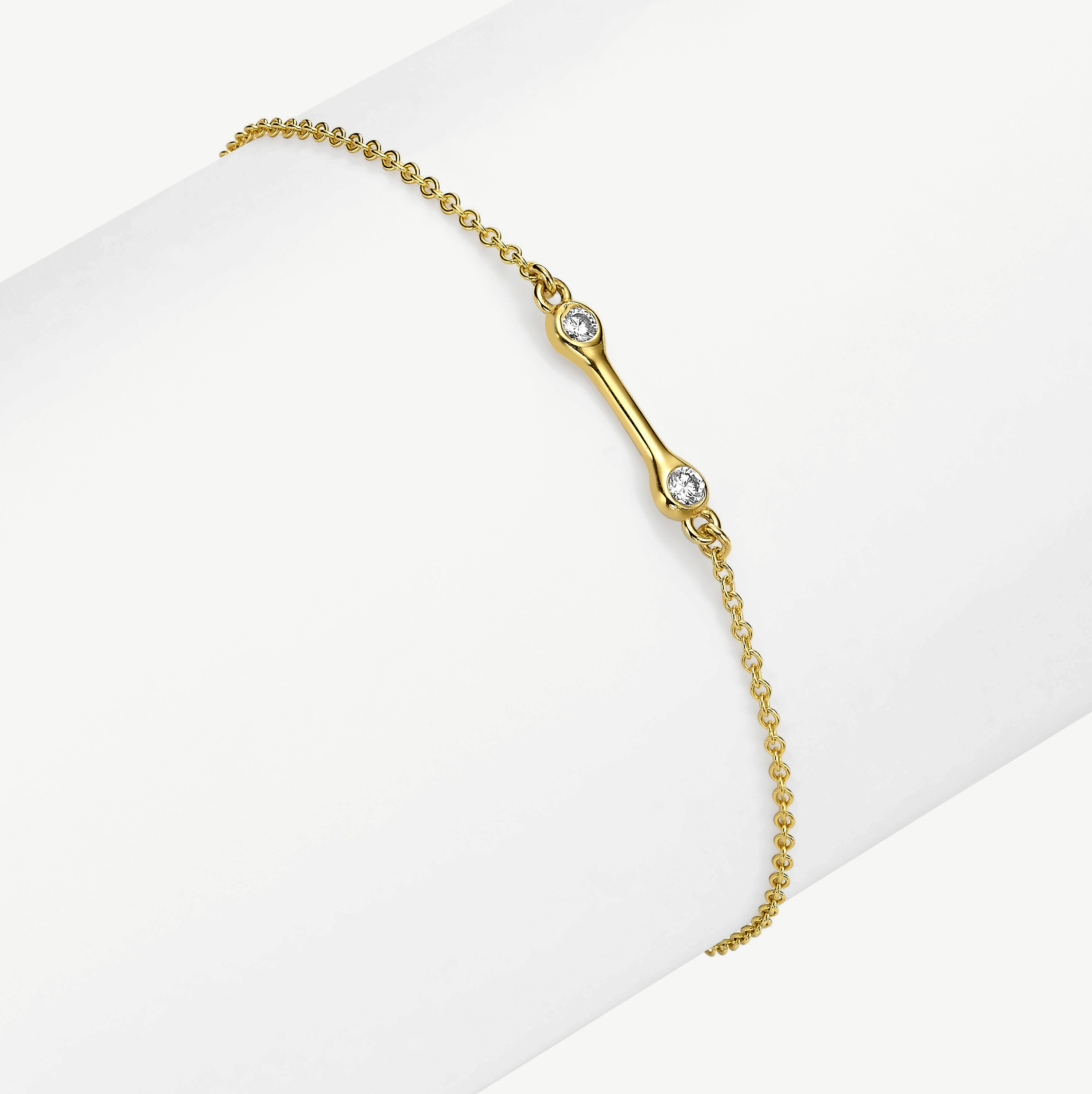 It Takes Two Diamond Bracelet