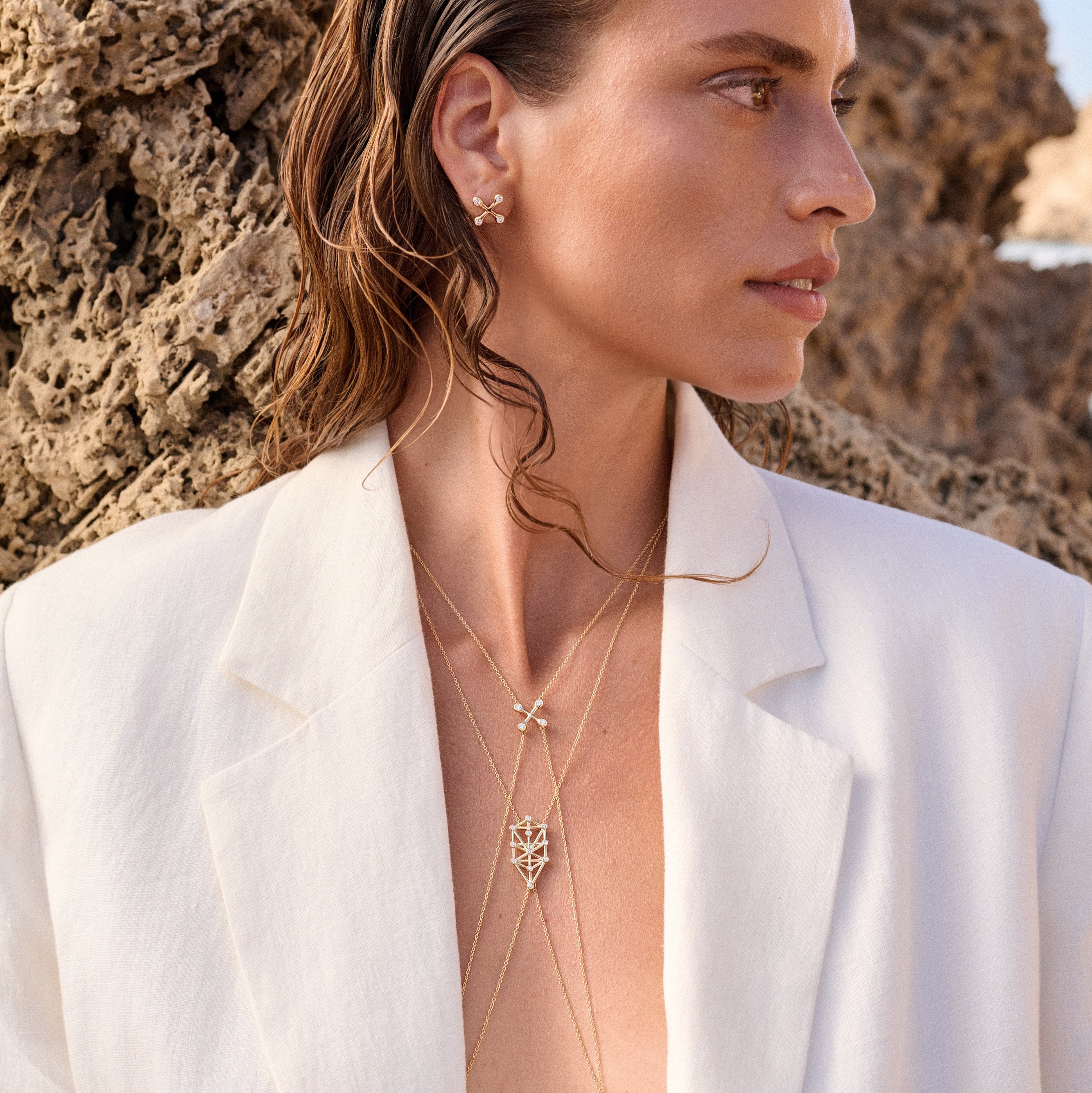 Master Manifestor Goddess Diamond Body Chain