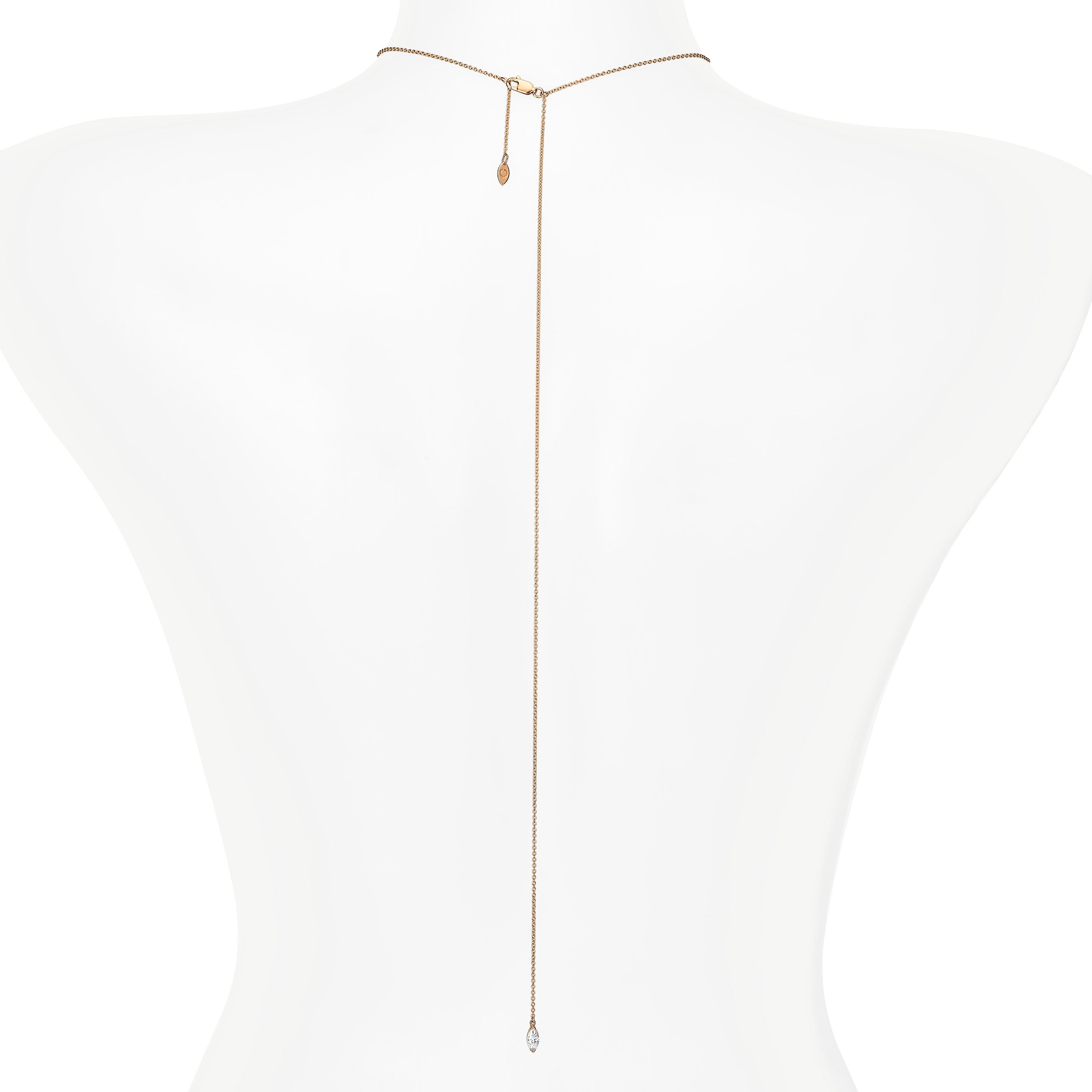 We Have Your Back Diamond Necklace