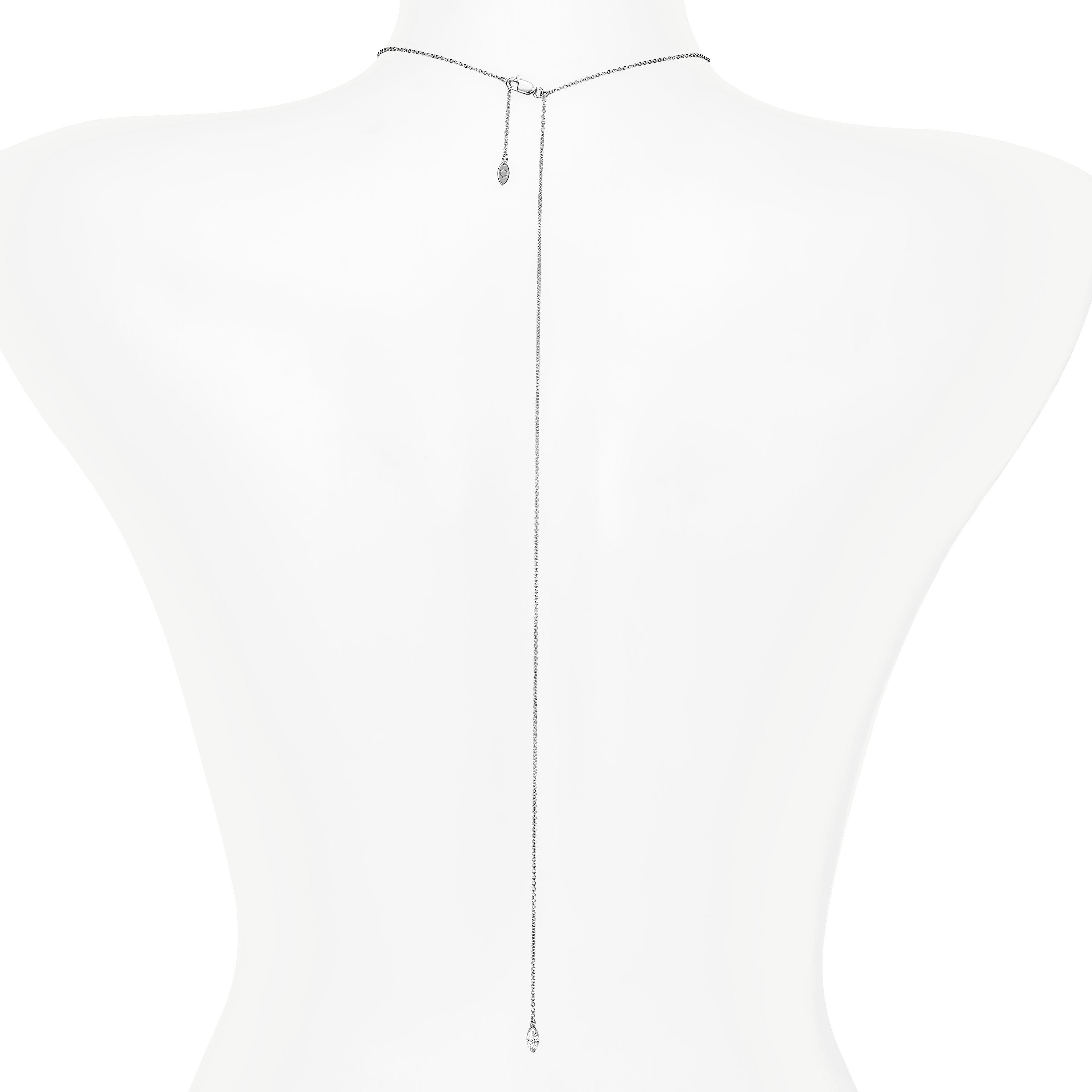 We Have Your Back Diamond Necklace