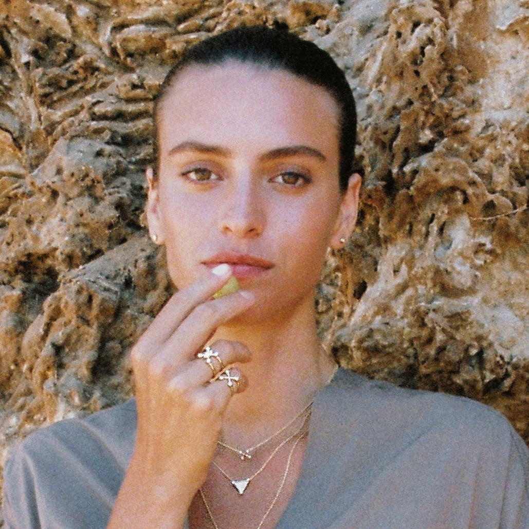 Cosmic Transformer Diamond Pinky Ring