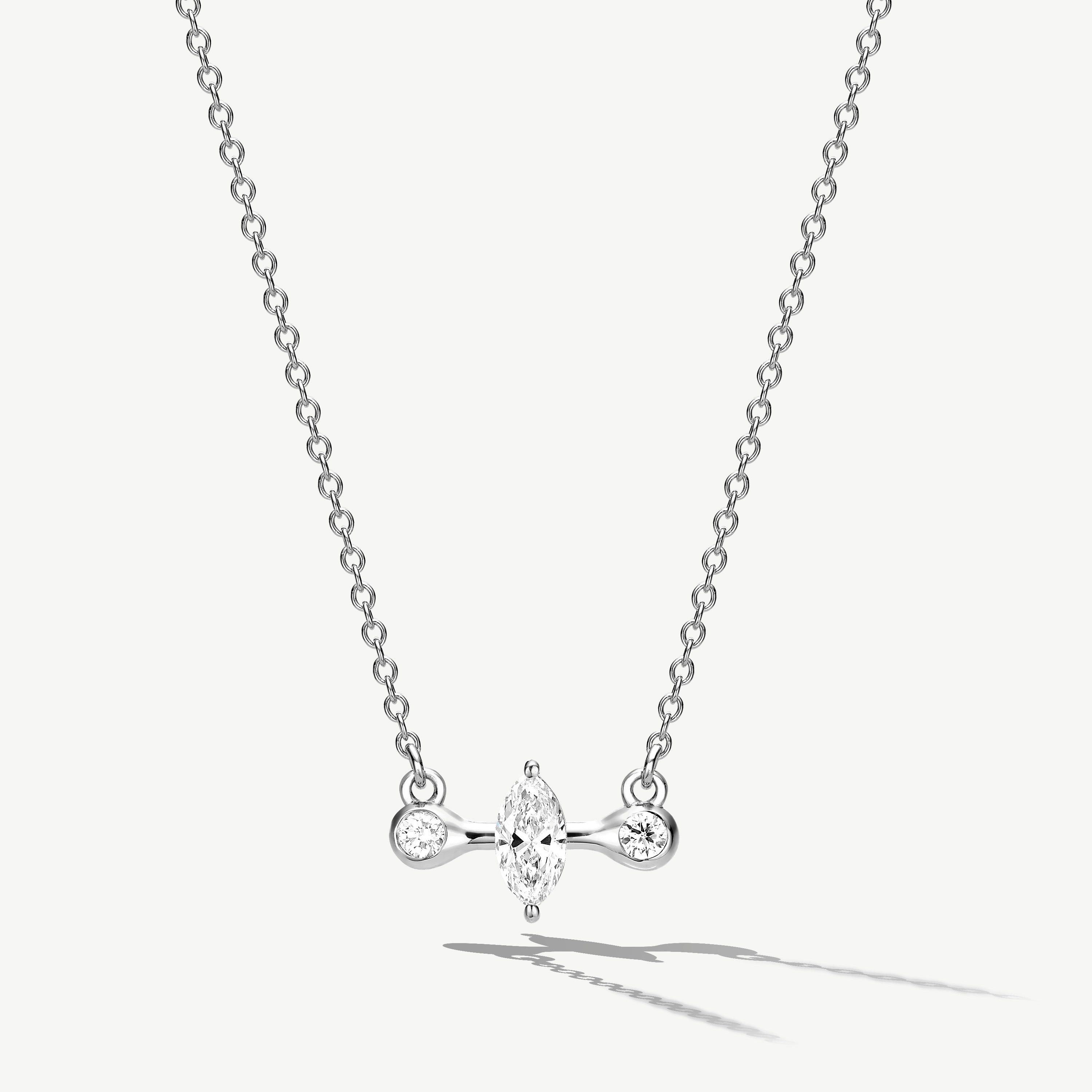 Cosmic Balance Diamond Necklace