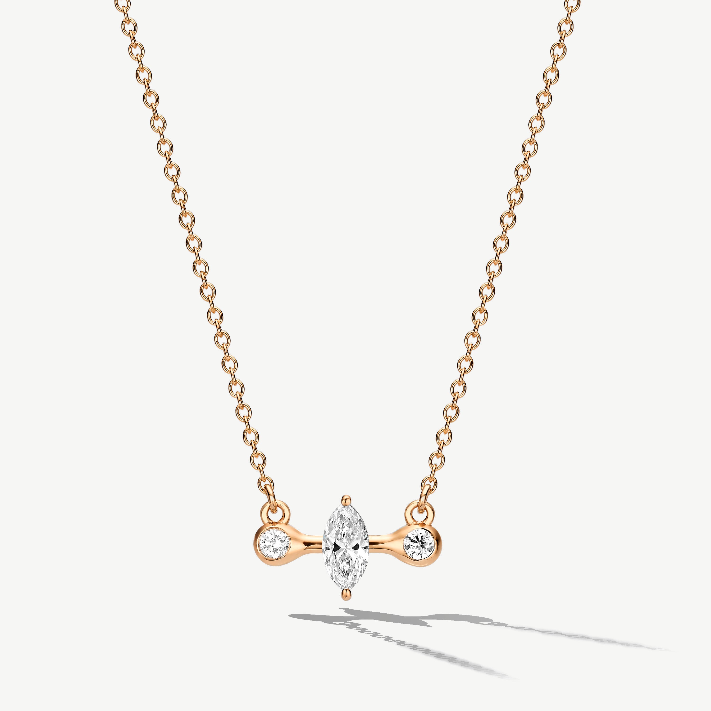 Cosmic Balance Diamond Necklace