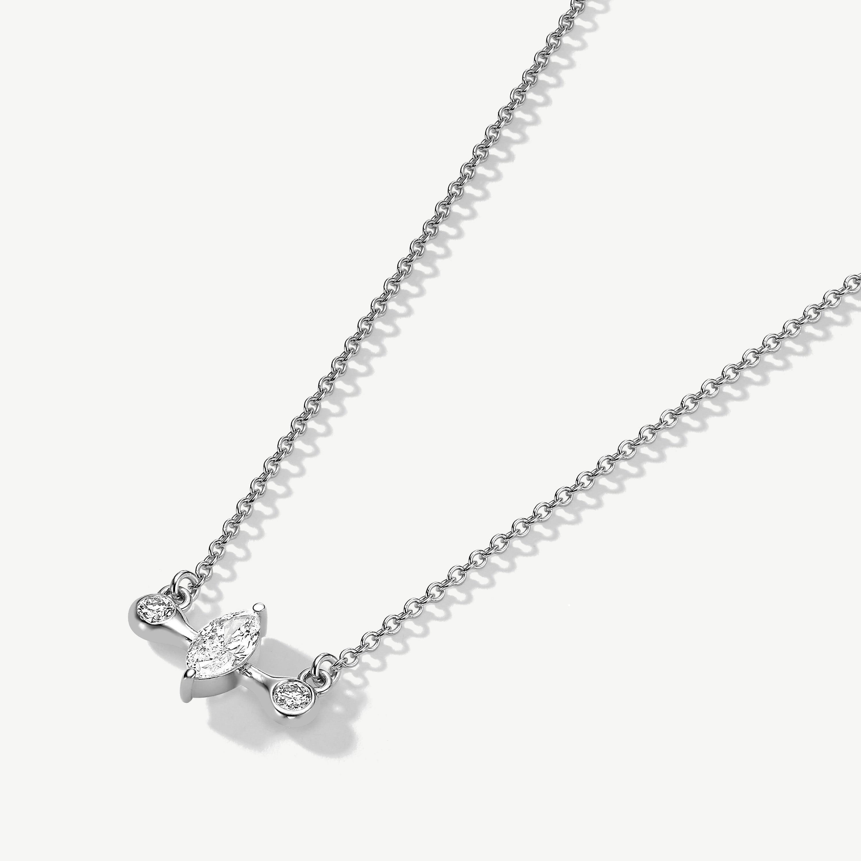 Cosmic Balance Diamond Necklace