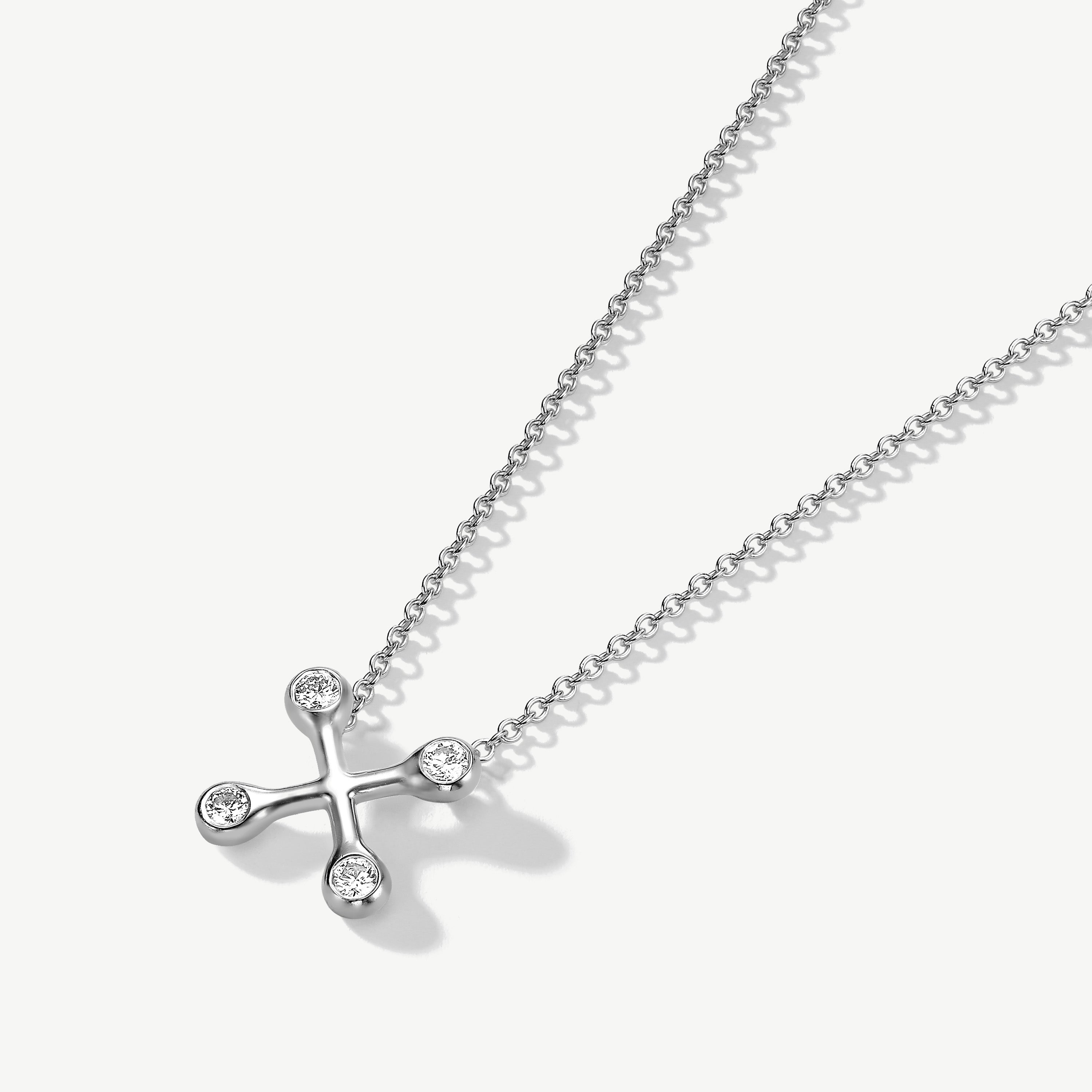 Equilibrium Signature Diamond Necklace