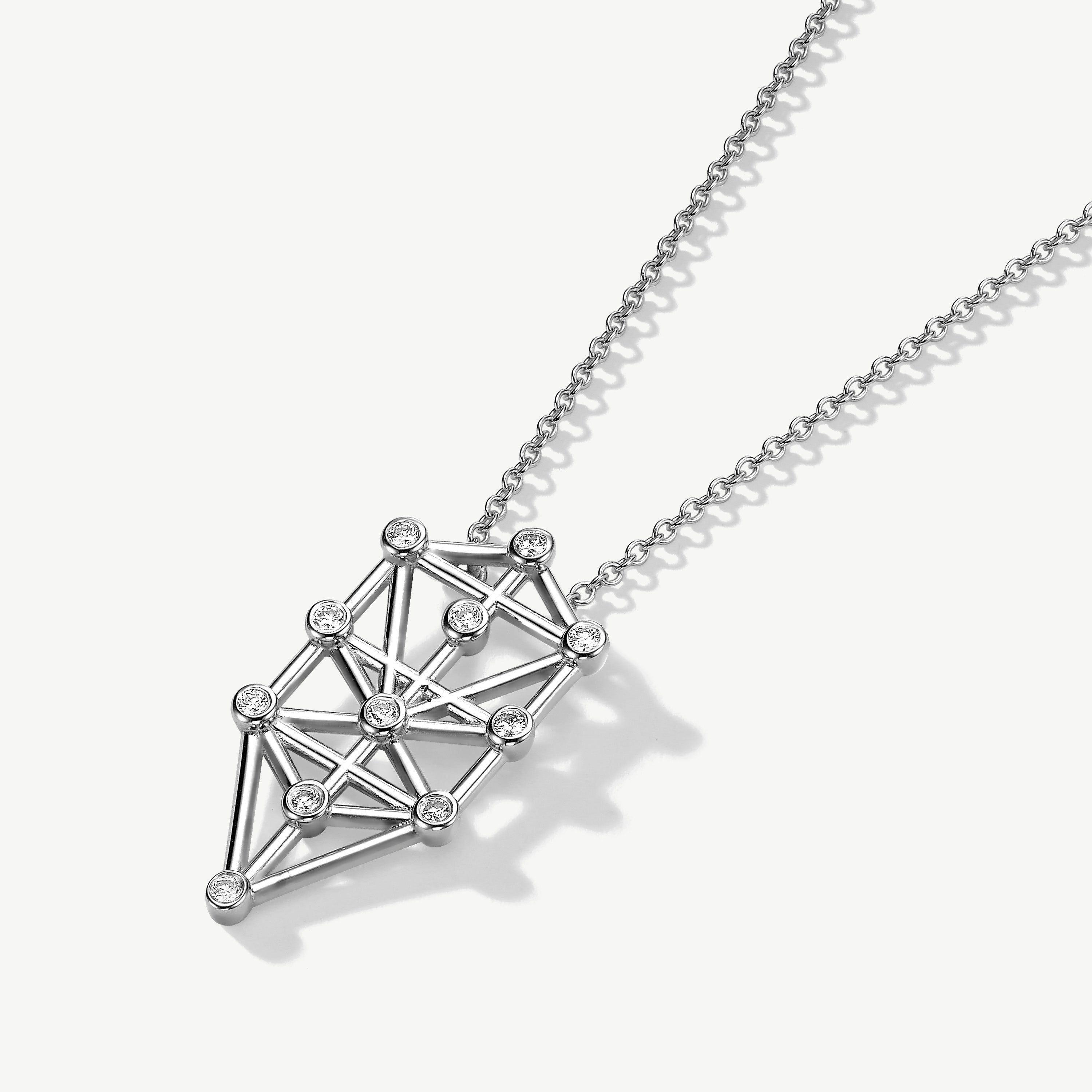 Master Manifestor Diamond Necklace