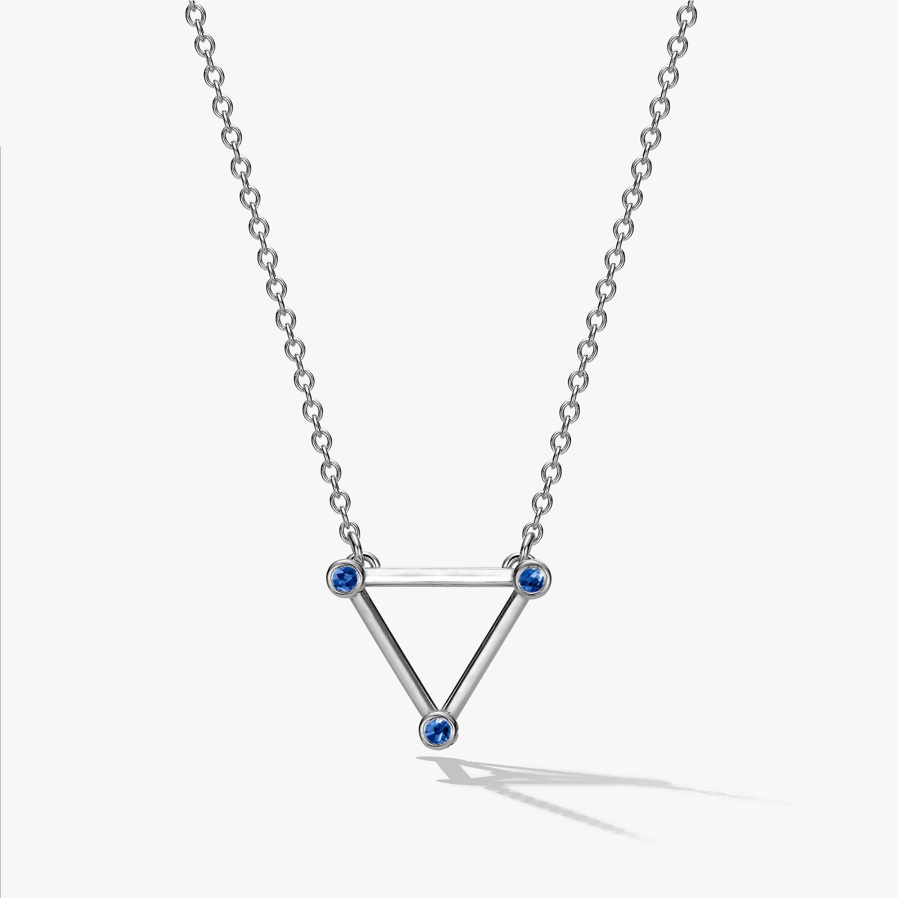 Unseen Realities Blue Sapphire Necklace