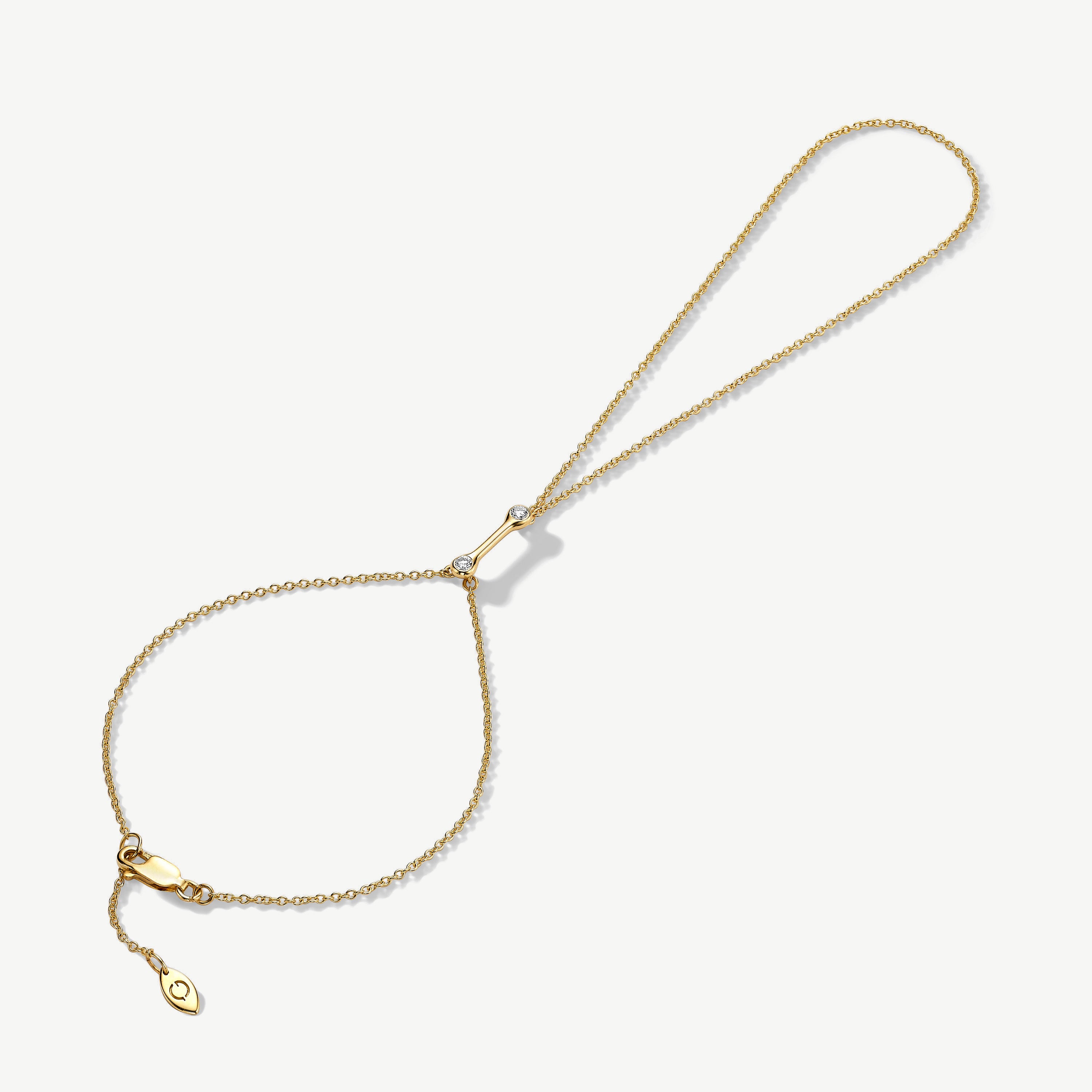 It Takes 2 Diamond Hand Chain