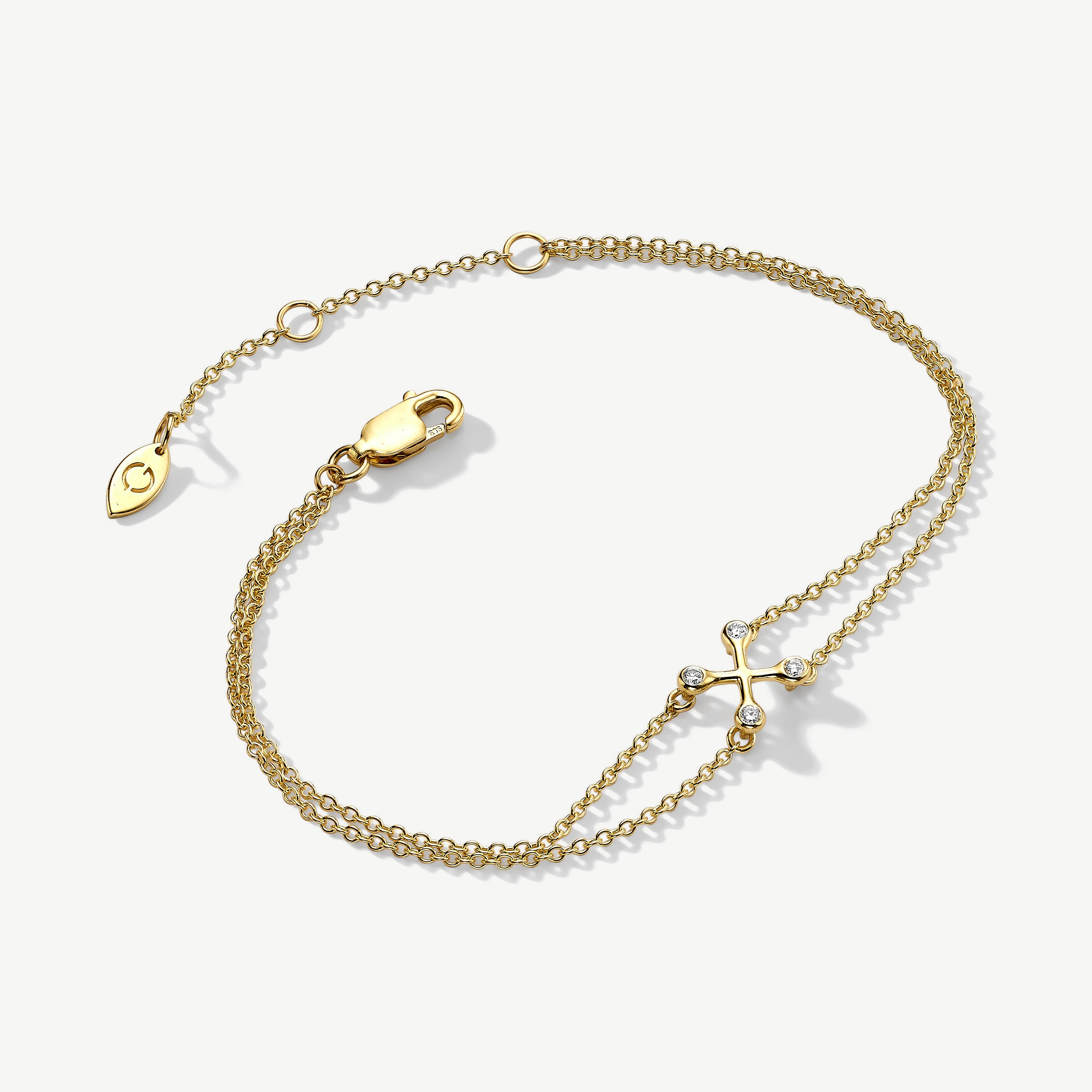 Align your Elements Diamond Anklet