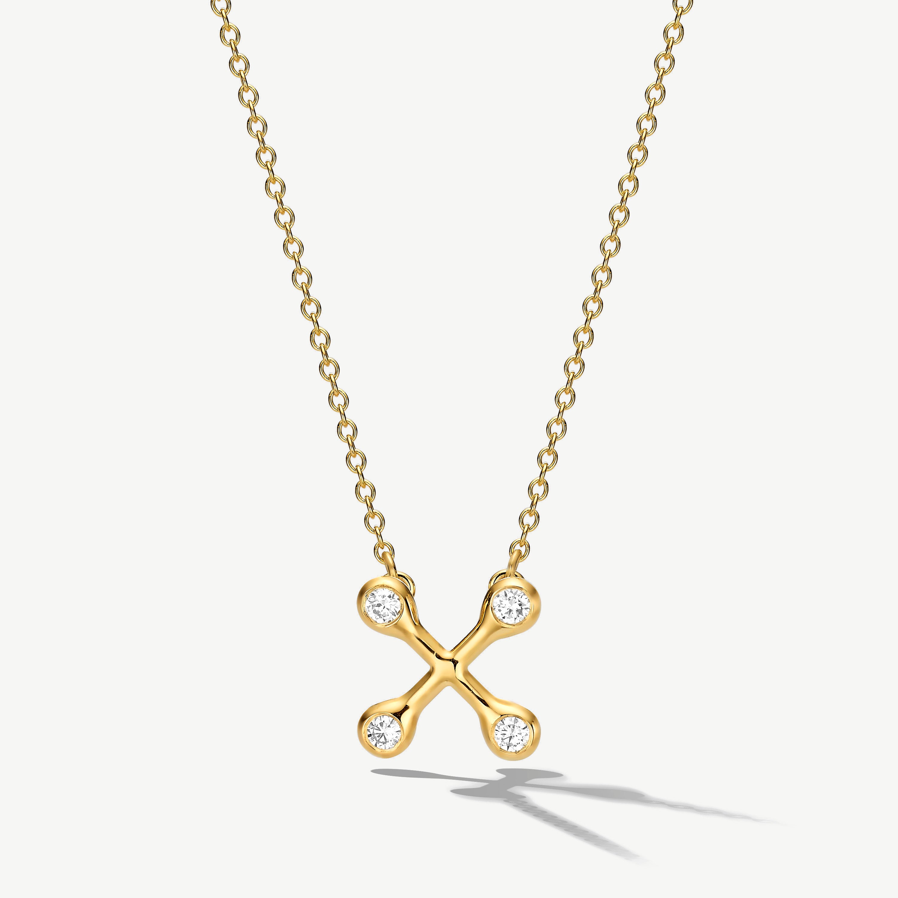 Equilibrium Signature Diamond Necklace