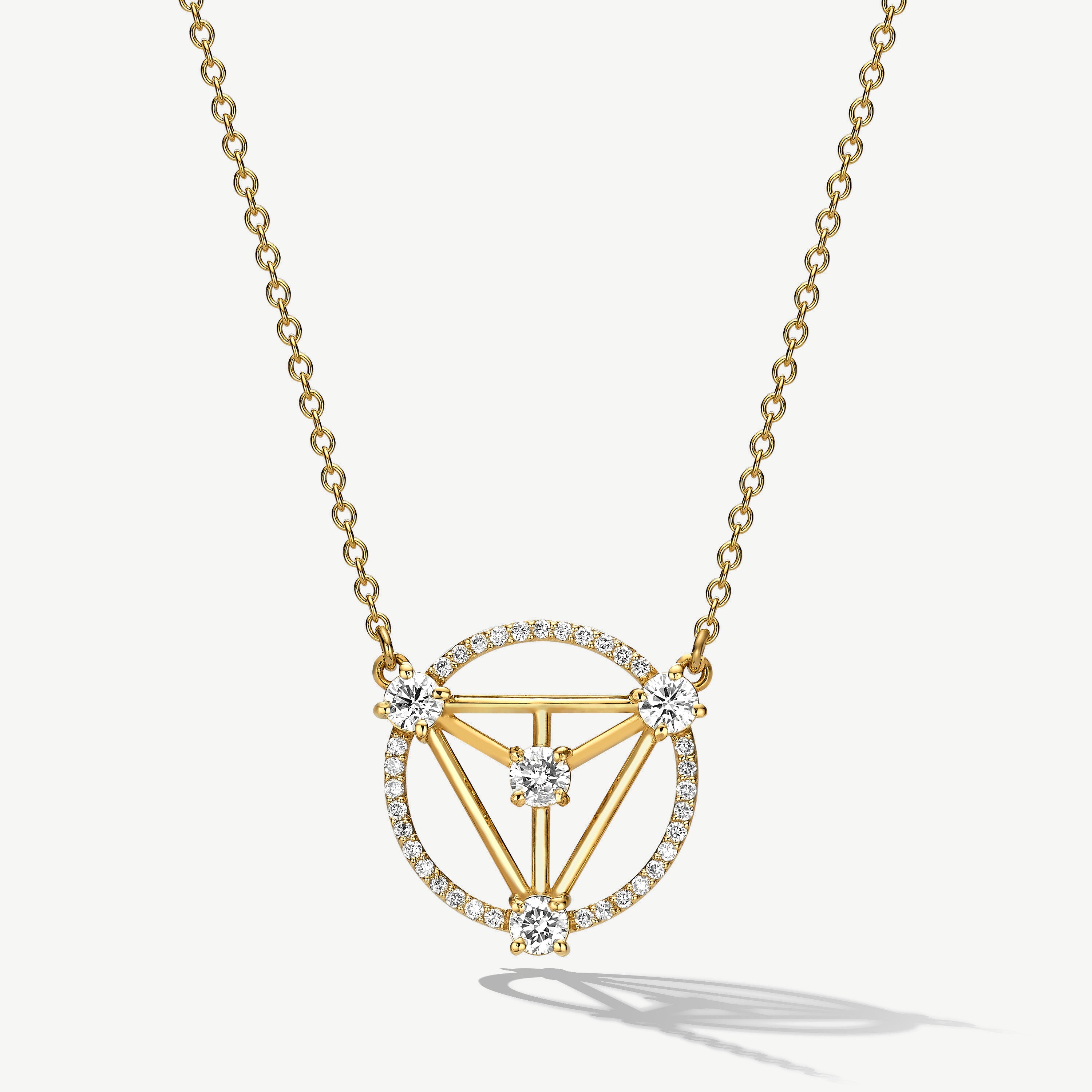 Synchronicity Diamond Necklace