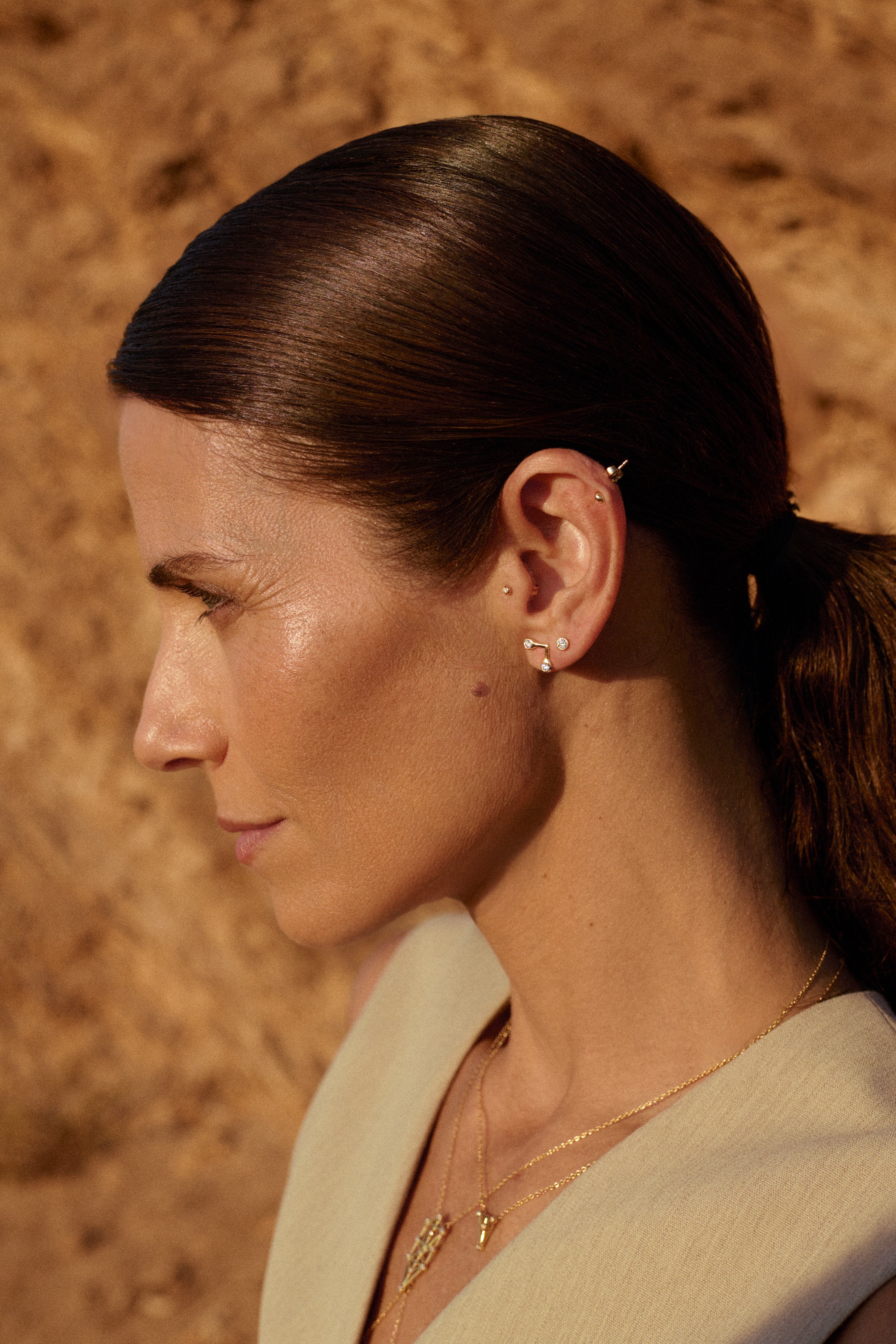 Half The Story Diamond Earrings