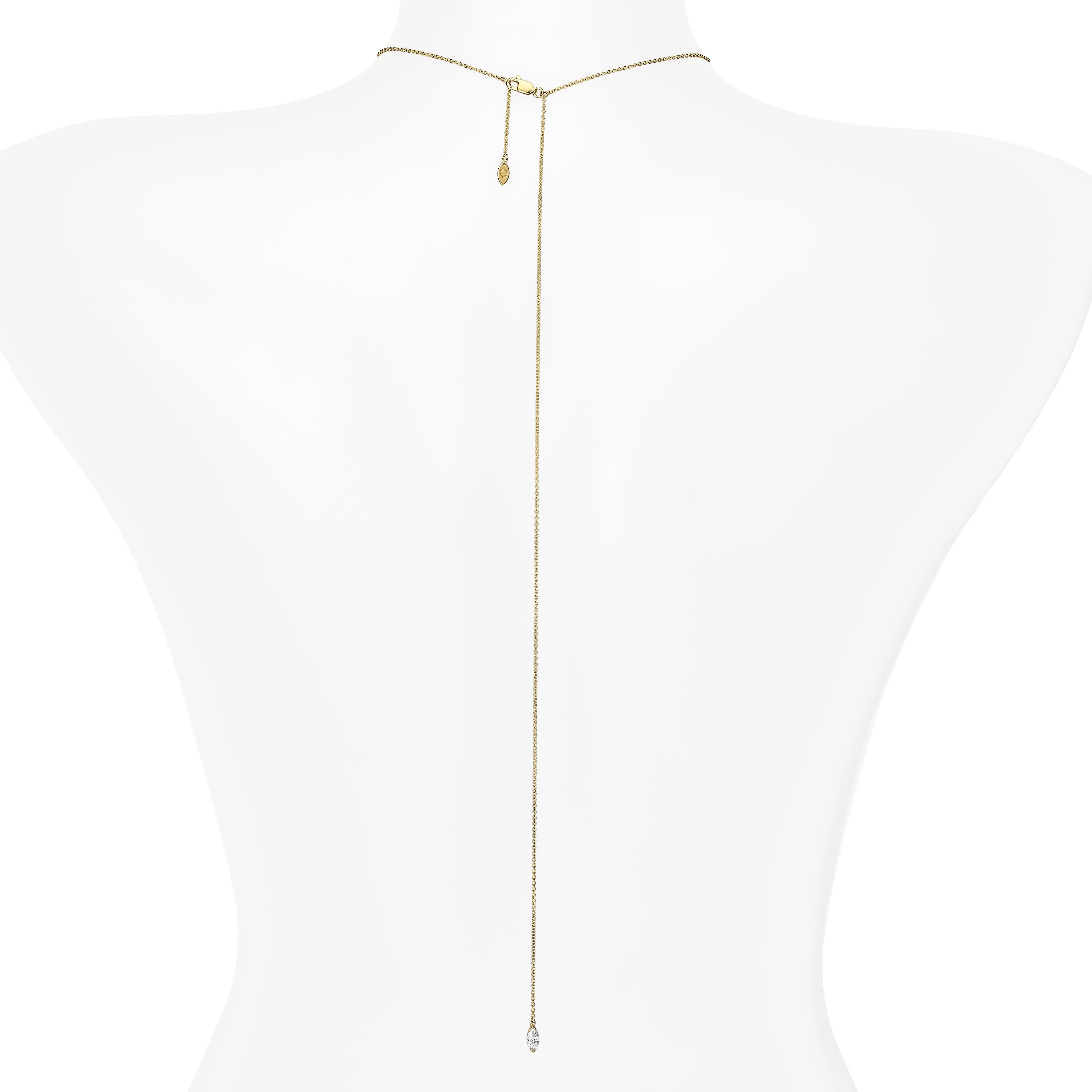 We Have Your Back Diamond Necklace