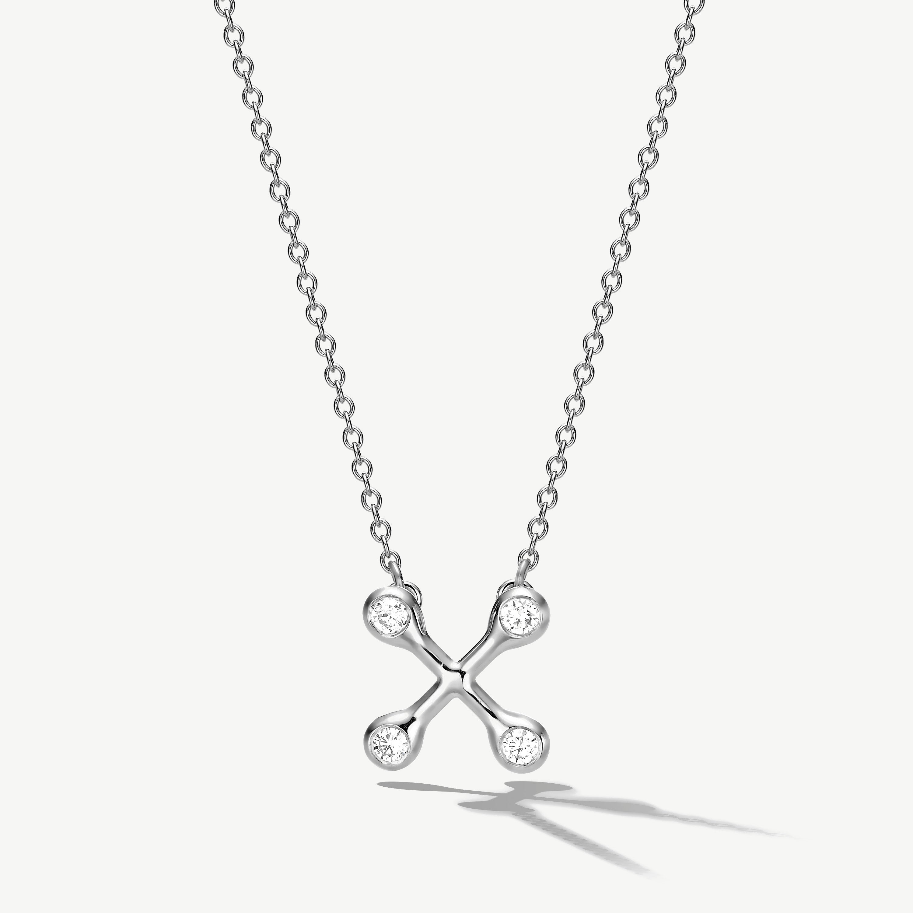 Equilibrium Signature Diamond Necklace