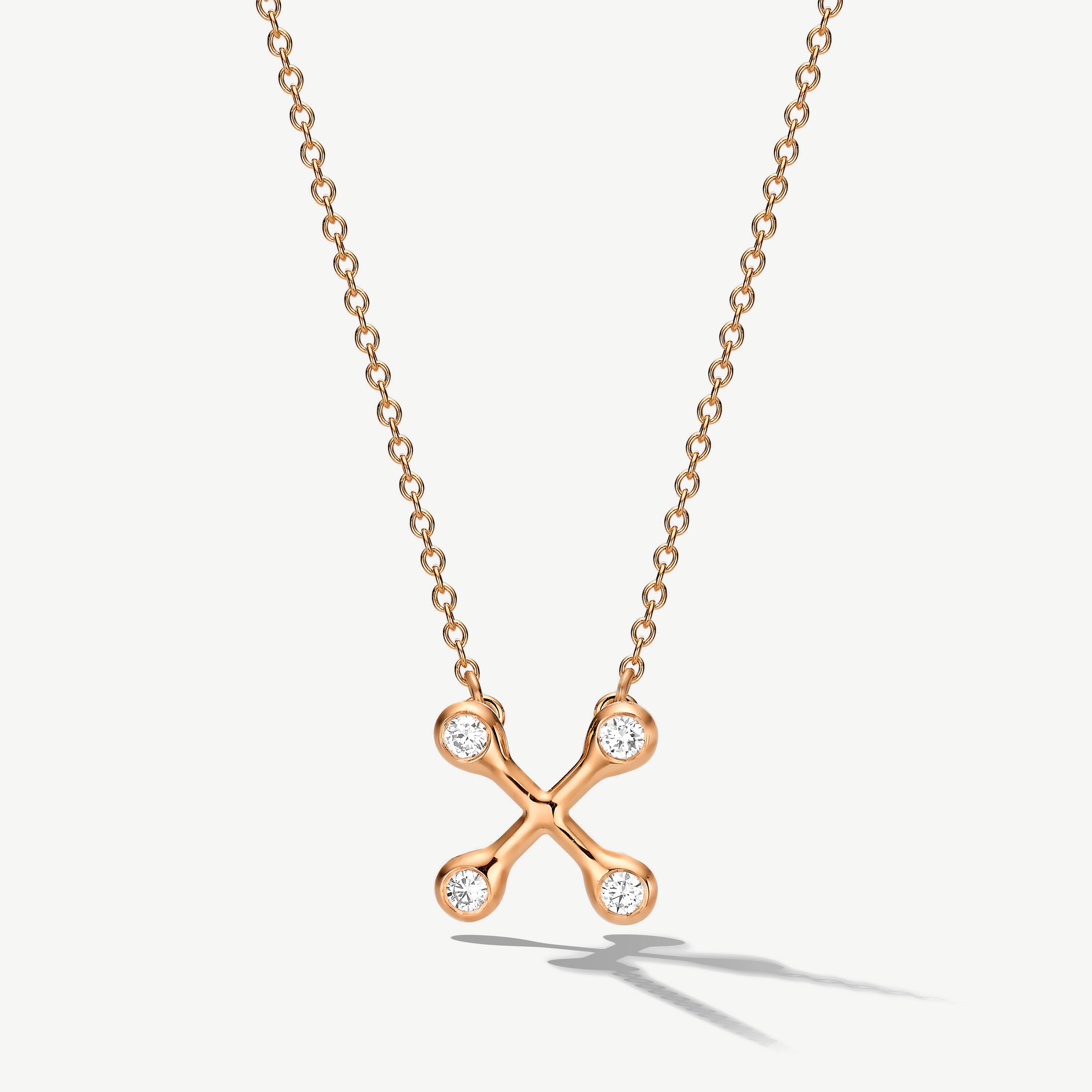 Equilibrium Signature Diamond Necklace